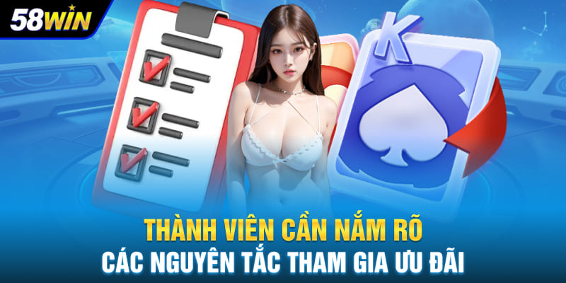Thành viên cần nắm rõ các nguyên tắc tham gia ưu đãi